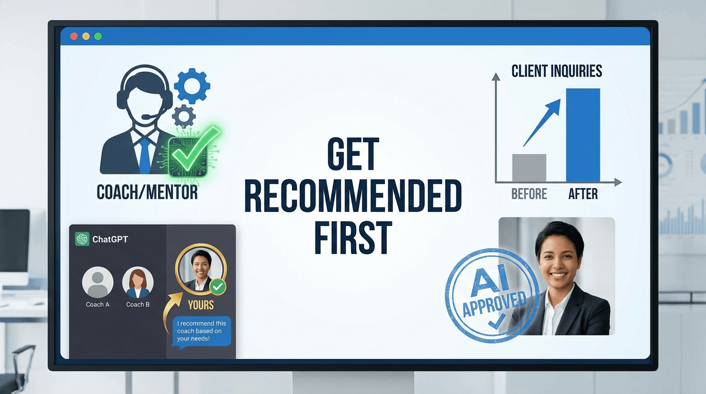 AI Search for Coaches & Consultants: How ChatGPT Recommends Service Providers