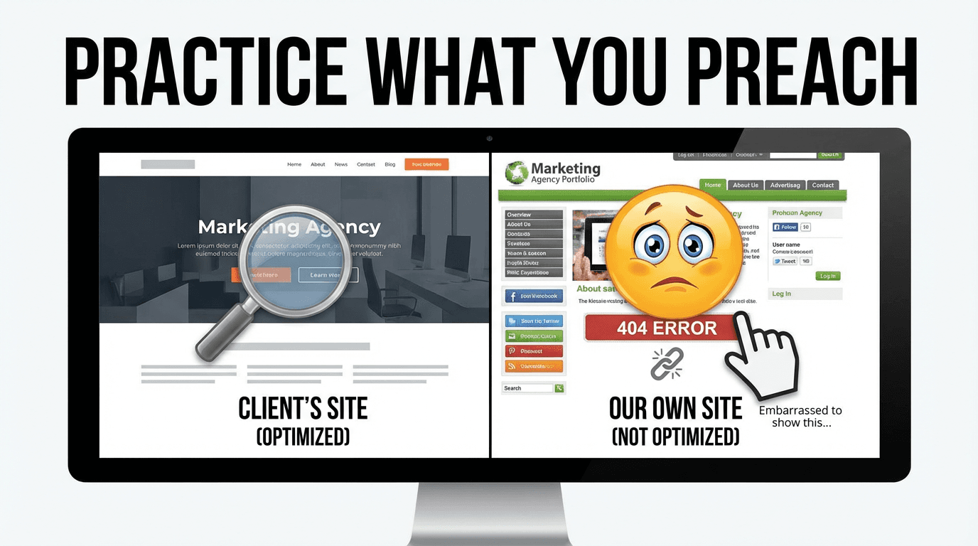 AI Search for Marketing Agencies: Optimize Your Own Site First