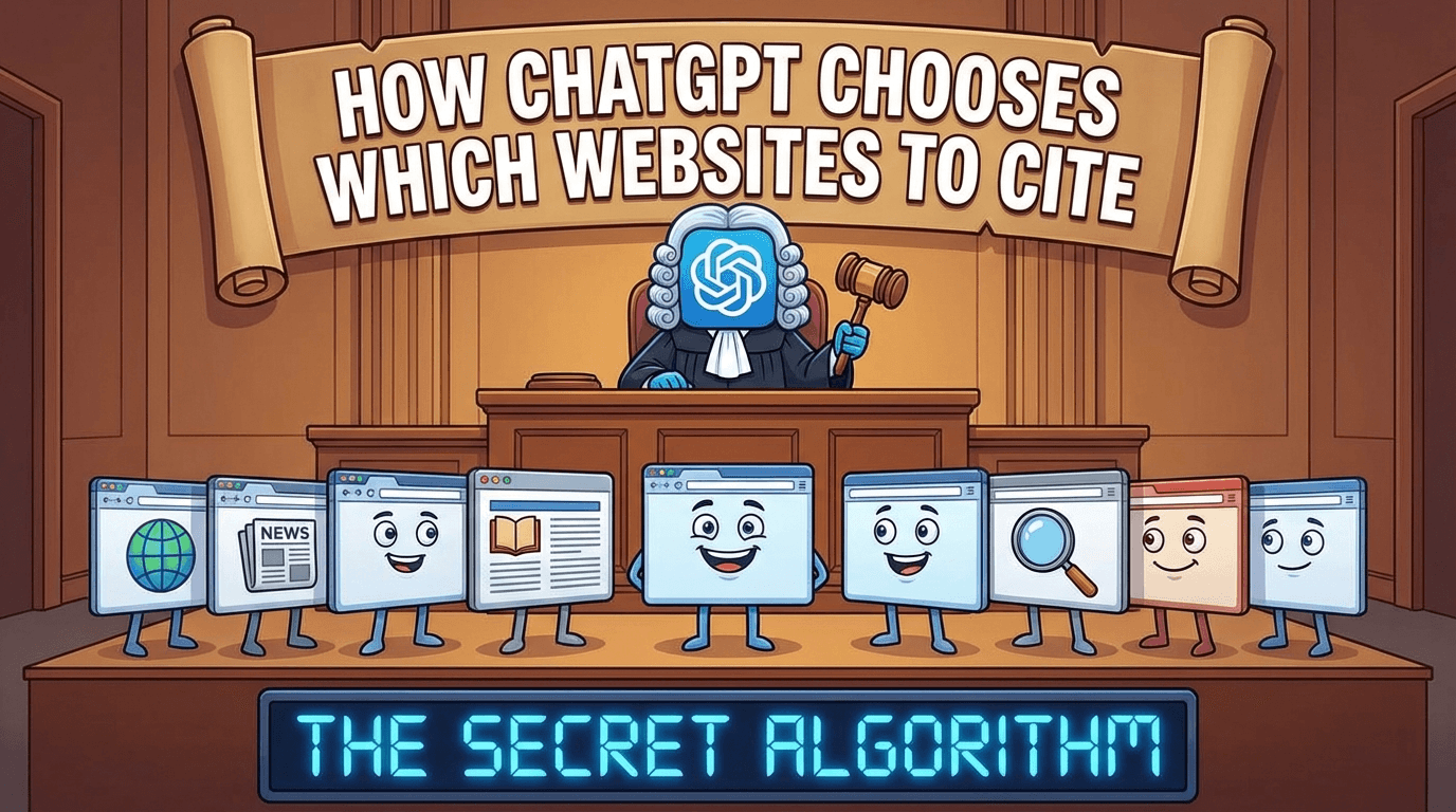 How ChatGPT Chooses Which Websites to Cite